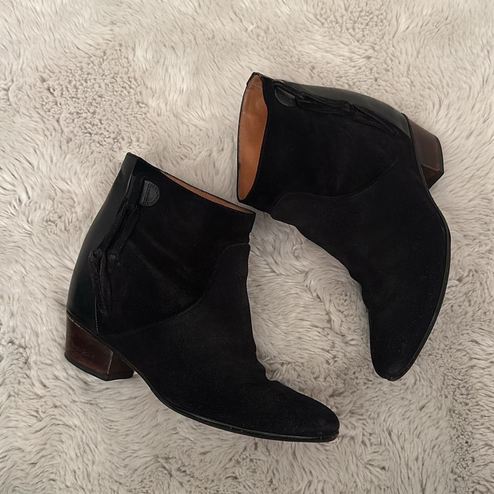 Golden Goose Milk black booties